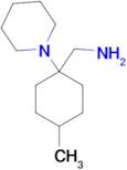 (4-Methyl-1-piperidin-1-ylcyclohexyl)methylamine