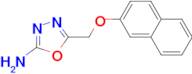 5-((2-Naphthyloxy)methyl)-1,3,4-oxadiazol-2-amine