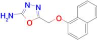 5-((1-Naphthyloxy)methyl)-1,3,4-oxadiazol-2-amine