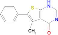 5-Methyl-6-phenylthieno[2,3-d]pyrimidin-4(3H)-one