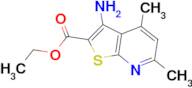 Ethyl 3-Amino-4,6-dimethylthieno[2,3-b]pyridine-2-carboxylate