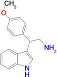 2-(1H-Indol-3-yl)-2-(4-methoxy-phenyl)-ethylamine