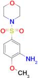 2-Methoxy-5-(morpholine-4-sulfonyl)-phenylamine