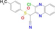 (3-Chloro-quinoxalin-2-yl)-(toluene-4-sulfonyl)-acetonitrile