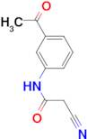 N-(3-Acetylphenyl)-2-cyanoacetamide