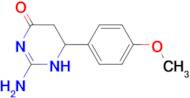 2-Amino-6-(4-methoxyphenyl)-3,4,5,6-tetrahydropyrimidin-4-one