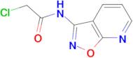 2-Chloro-N-isoxazolo[5,4-b]pyridin-3-yl-acetamide