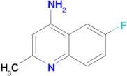 4-Amino-6-fluoro-2-methylquinoline