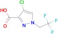 4-Chloro-1-(2,2,2-trifluoroethyl)-1H-pyrazole-3-carboxylic acid