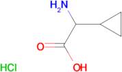 2-Amino-2-cyclopropaneacetic acid hydrochloride