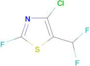 4-Chloro-5-(difluoromethyl)-2-fluorothiazole