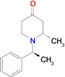 (S)-2-Methyl-1-((S)-1-phenylethyl)piperidin-4-one