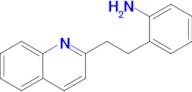 [2-(2-Quinolin-2-yl)ethyl]phenylamine