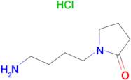 1-(4-Aminobutyl)pyrrolidin-2-one hydrochloride