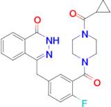 4-[(3-{[4-Cyclopropylcarbonyl)piperazin-4-yl]carbonyl}-4-fluorophenyl)methyl]phtalazin-1(2H)-one
