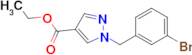 1-(3-Bromo-benzyl)-1H-pyrazole-4-carboxylic acidethyl ester