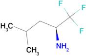 (S)-1,1,1-Trifluoro-4-methyl-2-pentylamine