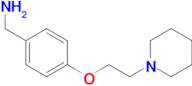 4-(2-Piperidin-1-yl-ethoxy)-benzylamine