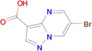 6-Bromopyrazolo[1.5.-a]-pyrimidine-3-carboxylic acid