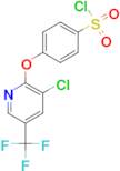 4-([3-Chloro-5-(trifluoromethyl-2-pyridinyl]oxy benzenesulfonyl chloride
