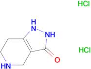 4,5,6,7-Tetrahydro-2H-pyrazolo[4,3-c]pyridin-3-ol dihydrochloride