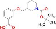 3-([1-(tert-butoxycarbonyl)piperidin-3-yl]methoxy)benzoic acid