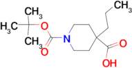 1-(tert-butoxycarbonyl)-4-propylpiperidine-4-carboxylic acid