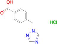 4-(1H-1,2,4-Triazol-1-ylmethyl)benzoic acid hydrochloride