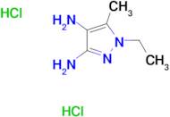 1-Ethyl-5-methyl-1H-pyrazole-3,4-diaminedihydrochloride