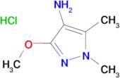 3-Methoxy-1,5-dimethyl-1H-pyrazol-4-amine hydrochloride