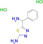 5-(Aminophenylmethyl)-[1,3,4]thiadiazol-2-ylaminedihydrochloride