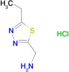 C-(5-Ethyl-[1,3,4]thiadiazol-2-yl)methylamine hydrochloride