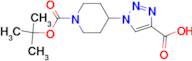 4-(4-Carboxy-[1,2,3]triazol-1-yl)-piperidine-1-carboxylic acid tert-butyl ester