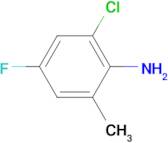 2-Chloro-4-fluoro-6-methylaniline