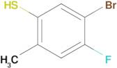 5-Bromo-4-fluoro-2-methylthiophenol