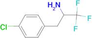 3,3,3-Trifluoro-1-(4-chlorophenyl)-2-propylamine