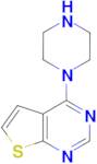 4-Piperazin-1-yl-thieno[2,3-d]pyrimidine