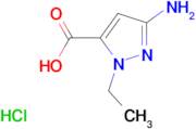 3-Amino-1-ethyl-1H-pyrazole-5-carboxylic acidhydrochloride