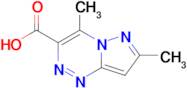 4,7-Dimethylpyrazolo[5,1-C]triazine-3-carboxylic acid