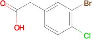 (3-Bromo-4-chloro-phenyl)-acetic acid