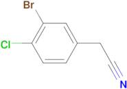(3-Bromo-4-chloro-phenyl)-acetonitrile