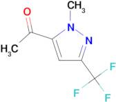 1-(2-Methyl-5-trifluoromethyl-2H-pyrazol-3-yl)-ethanone