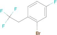 2-Bromo-4-fluoro-1-(2,2,2-trifluoroethyl)-benzene