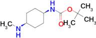 tert-Butyl (1R*,4R*)-4-(methylamino)cyclohexyl carbamate