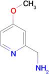 C-(4-Methoxy-pyridin-2-yl)-)-methylamine