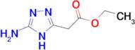 Ethyl (5-Amino-4H-1,2,4-triazol-3-yl)acetate