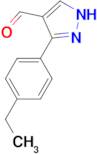 3-(4-Ethylphenyl)-1H-pyrazole-4-carbaldehyde