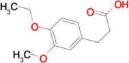 3-(4-Ethoxy-3-methoxyphenyl)propionic acid