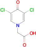 3,5-Dichloro-4-pyridone-N-acetic acid