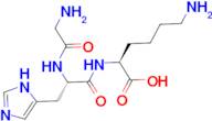 (S)-6-Amino-2-((S)-2-(2-aminoacetamido)-3-(1H-imidazol-4-yl)propanamido)hexanoic acid
